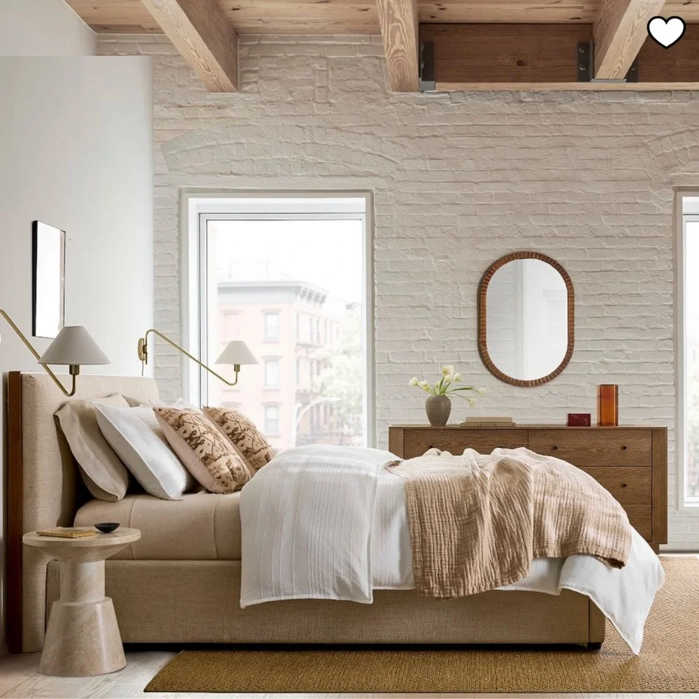 West Elm Twin/ Twin XL Reese Linen Cotton Duvet Cover